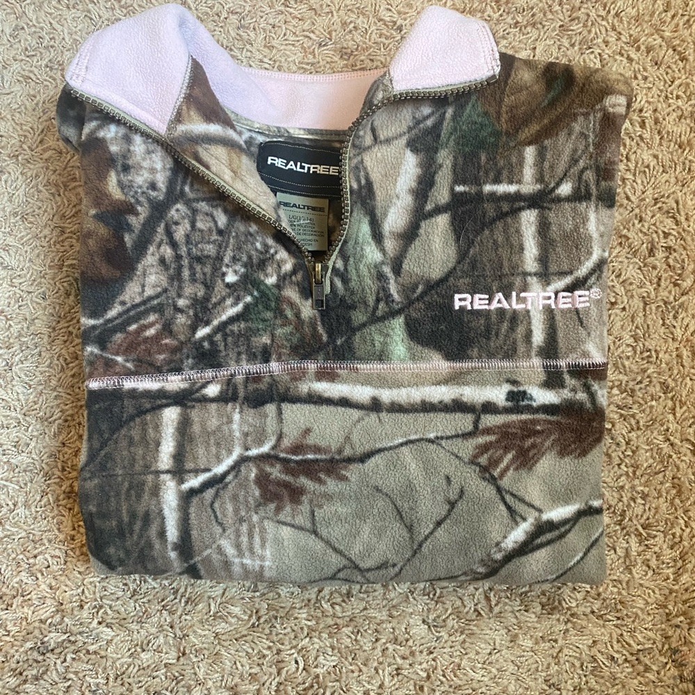 Real tree zip up